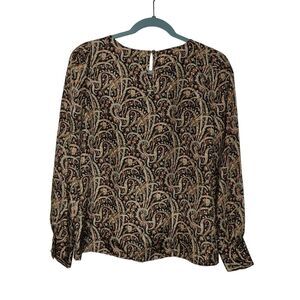 J Crew 100% silk blouse size 0